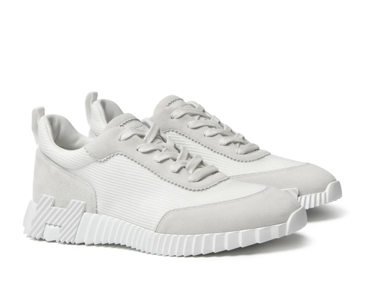 Hermes Bouncing Sneaker Triple White
