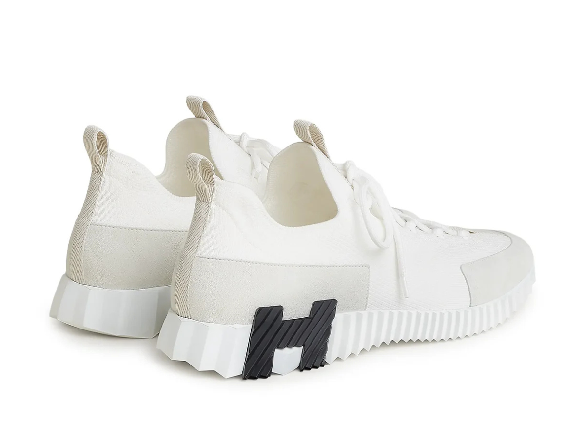 Hermes Lift Slip-On Blanc Sneaker