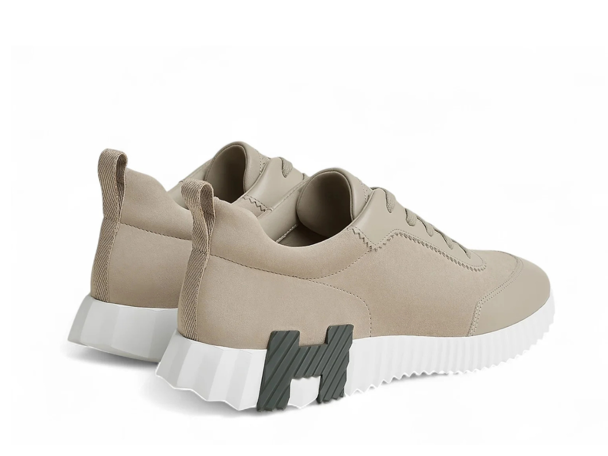 Hermes Beige Bouncing Sneaker