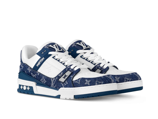 Louis Vuitton LV Monogram Blue Denim Sneaker