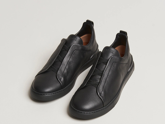 Zegna Triple Stitch in Black