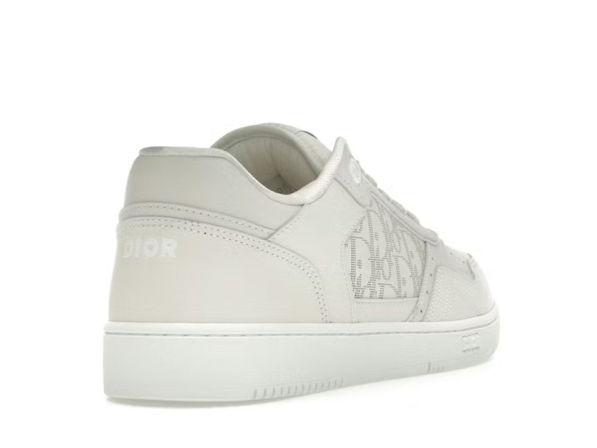 Dior B27 Low-Top White Calfskin