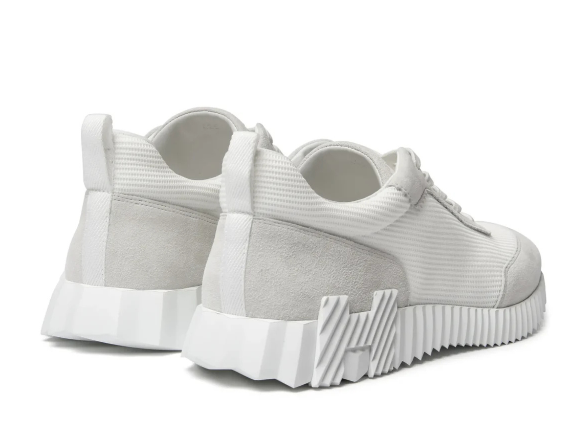 Hermes Bouncing Sneaker Triple White