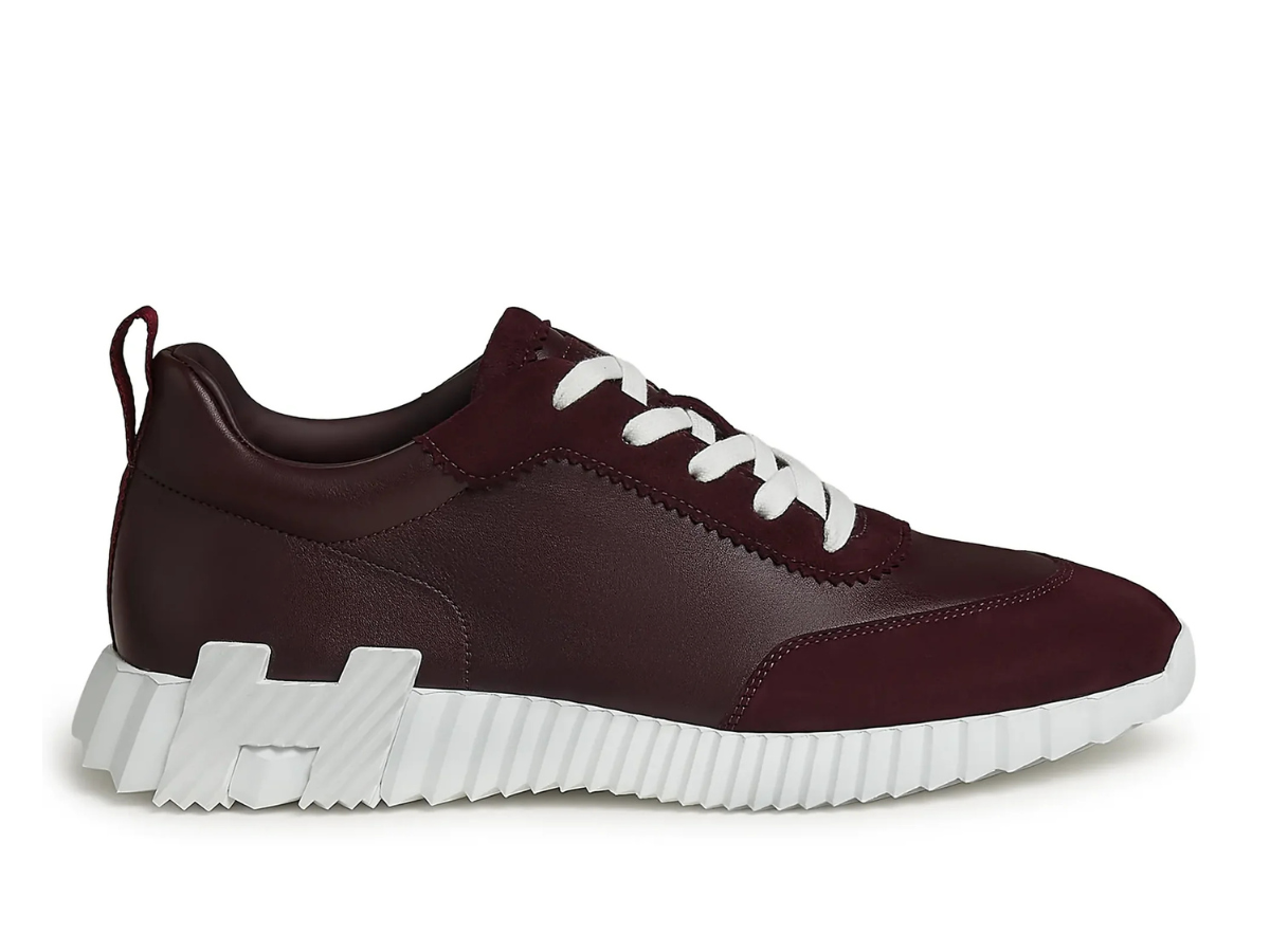 Hermes Bouncing Sneaker Bordeaux