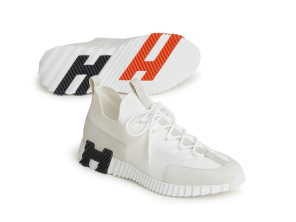 Hermes Lift Slip-On Blanc Sneaker
