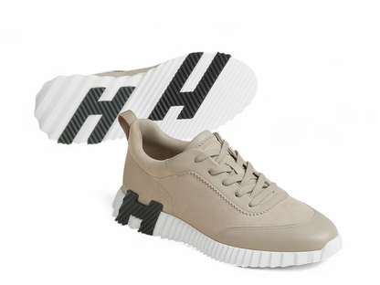 Hermes Beige Bouncing Sneaker