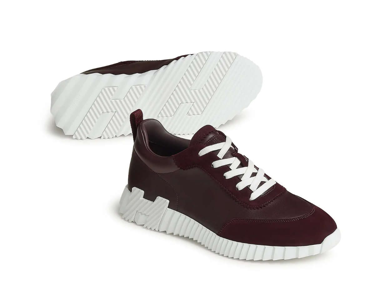 Hermes Bouncing Sneaker Bordeaux