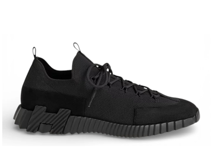 Hermes Lift Slip On Black Sneaker
