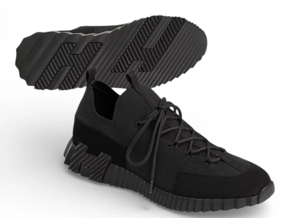 Hermes Lift Slip On Black Sneaker