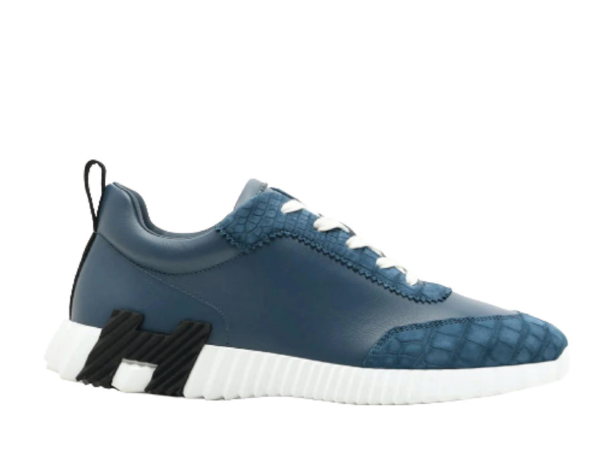 Hermes Bouncing Sneaker Calfskin Crocodile