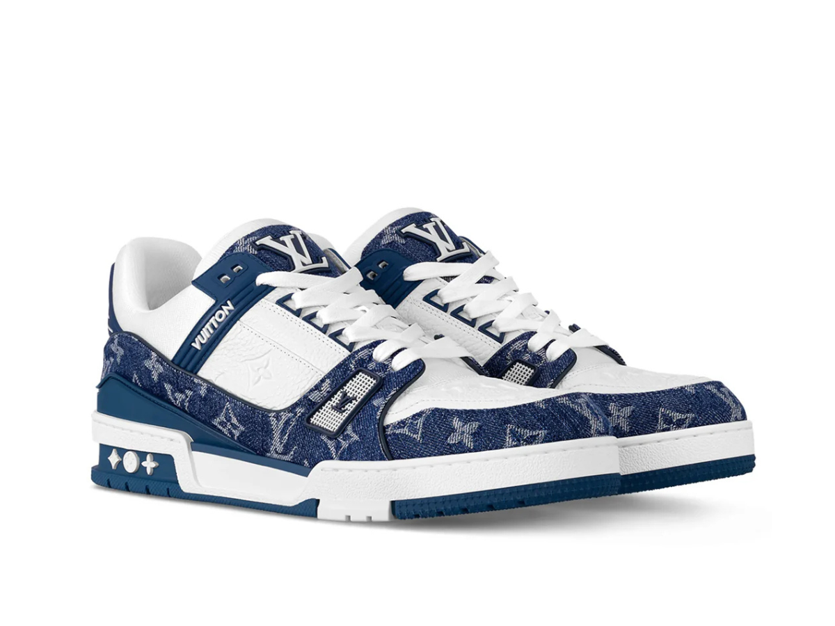 Louis Vuitton LV Monogram Blue Denim Sneaker