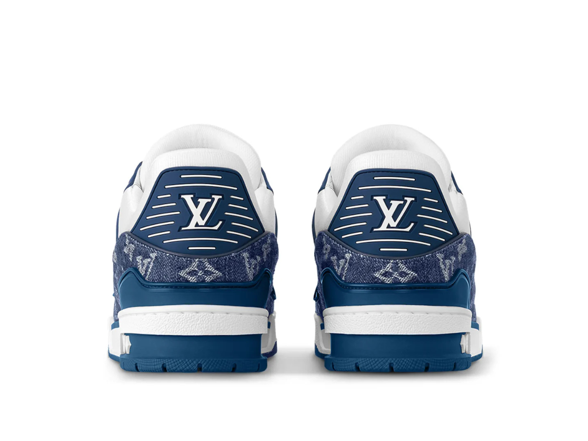 Louis Vuitton LV Monogram Blue Denim Sneaker