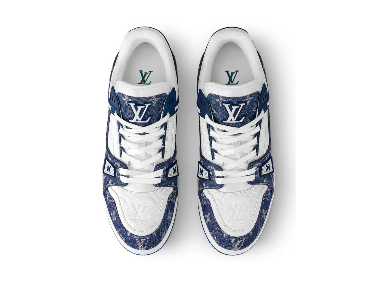 Louis Vuitton LV Monogram Blue Denim Sneaker