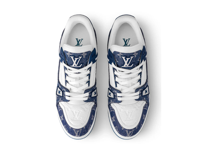 Louis Vuitton LV Monogram Blue Denim Sneaker