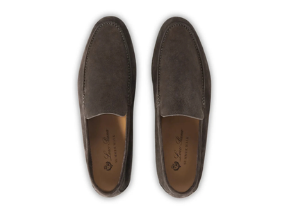 Loro Piana Summer Walk Suede Loafers