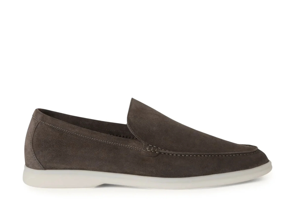 Loro Piana Summer Walk Suede Loafers