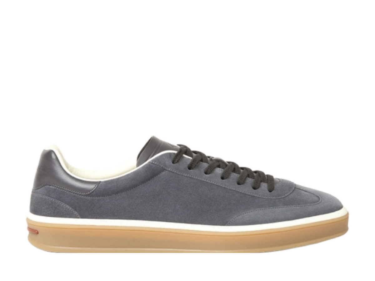 Loro Piana Tennis Walk Grey Sneakers