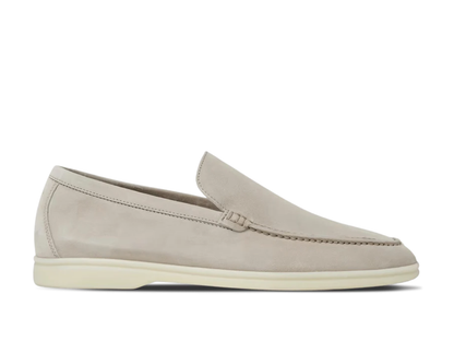 Loro Piana Summer Walk Suede Loafers 'Sand'