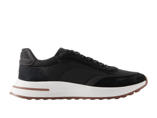 Loro Piana Week End Walk Sneaker in Black