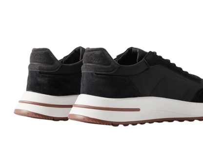 Loro Piana Week End Walk Sneaker in Black