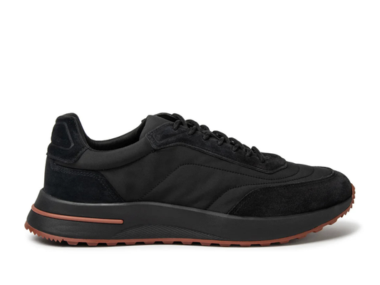 Loro Piana Week End Walk Triple Black Sneaker