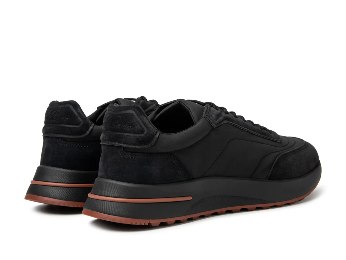 Loro Piana Week End Walk Triple Black Sneaker