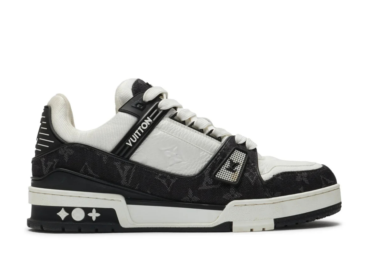 Louis Vuitton LV Monogram Black Denim Sneaker
