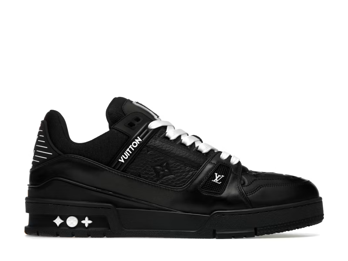 Louis Vuitton Trainer Black Embossed Monogram
