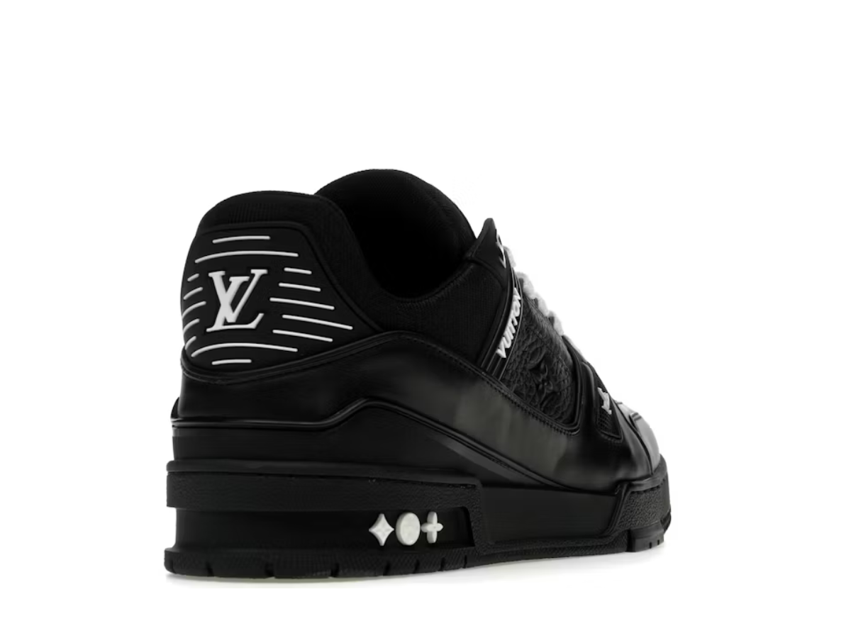 Louis Vuitton Trainer Black Embossed Monogram