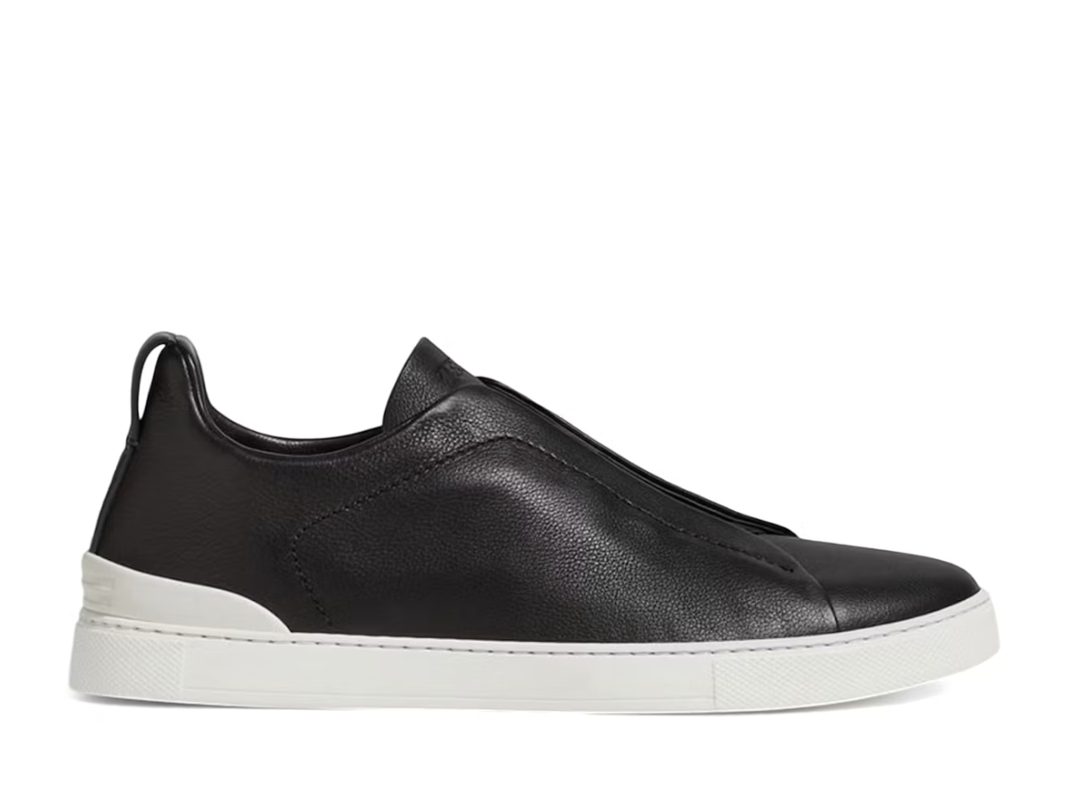 Zegna triple stitch Clean black/white sole