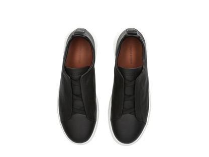 Zegna triple stitch Clean black/white sole