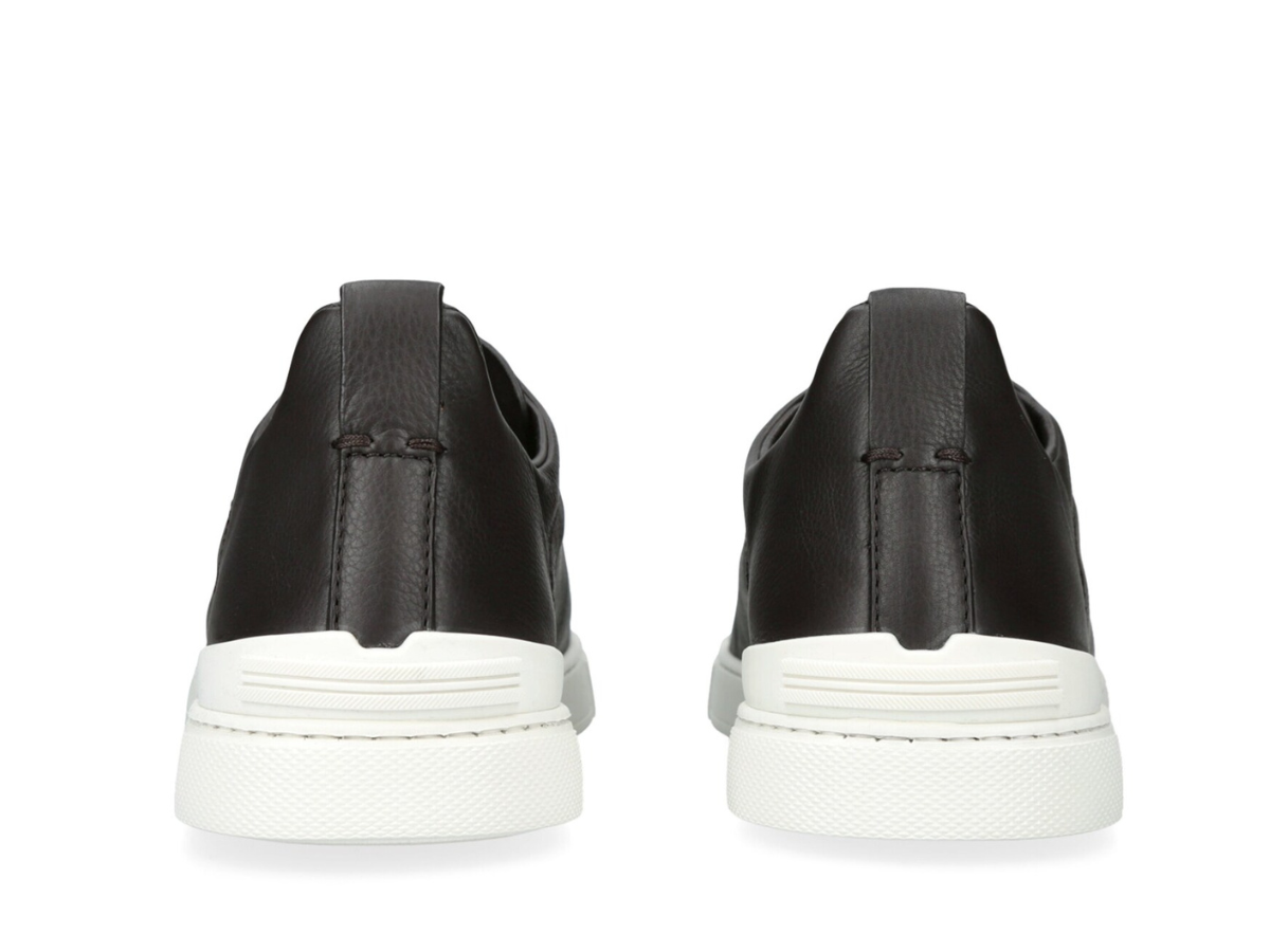 Zegna triple stitch Clean black/white sole
