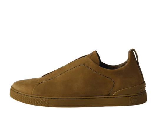 Zegna Triple Stitch Secondskin in Brown