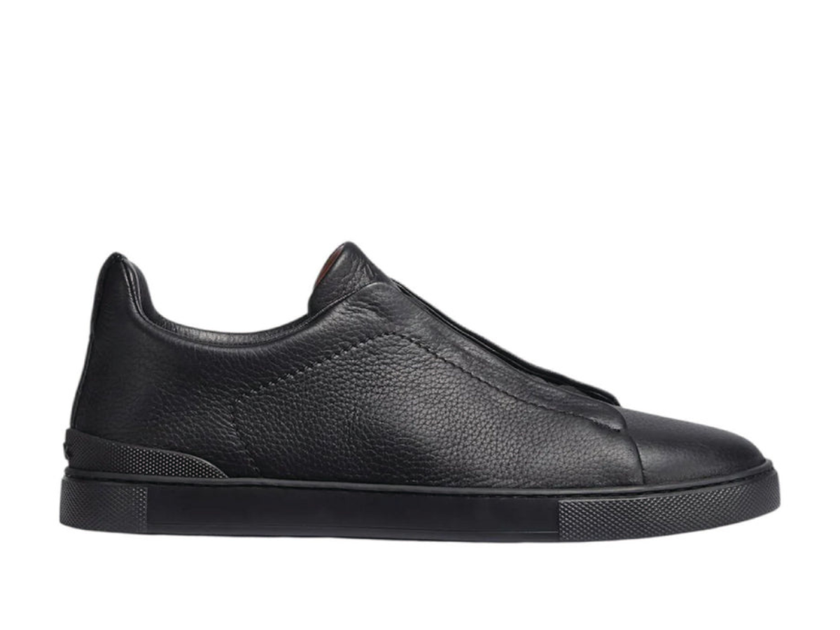 Zegna Triple Stitch in Black