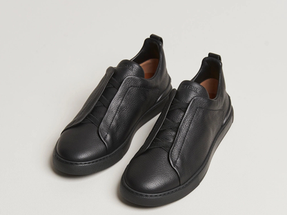 Zegna Triple Stitch in Black