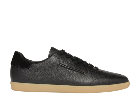 Zegna 232 Sneaker in Black Soft Leather